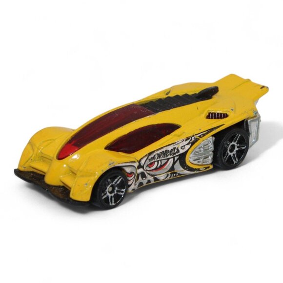 2004 Hot Wheels Ultra Rare Yellow Side Draft Cyborg Assault Exclusive Die-Cast T - Picture 1 of 8